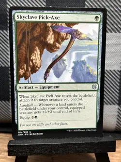 MTG TCG: Skyclave Pick-Axe 204/280, Zendikar Rising - Image 1