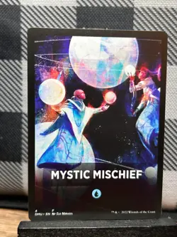 MTG TCG: Mystic Mischief 4, (Theme Card) Dominaria United - Image 1