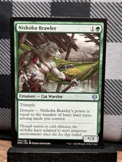 MTG TCG: Nishoba Brawler 174/281, Dominaria United - Image 1