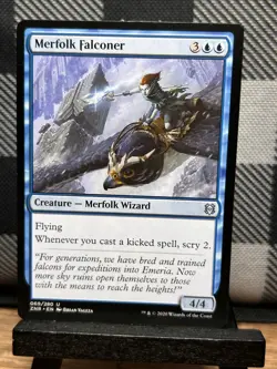 MTG TCG: Merfolk Falconer 69/280, Zendikar Rising - Image 1