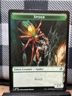 MTG TCG: Insect // Spider 15/16, (Double-Sided Token) Innistrad Remastered - Image 1