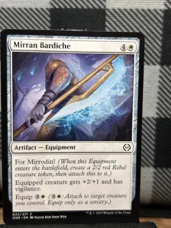 MTG TCG: Mirran Bardiche 22/271, Phyrexia: All Will Be One - Image 1