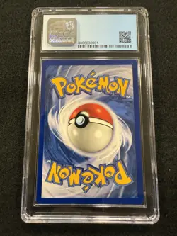 Pokemon Bulbasaur 44/102 from Base Set Shadowless 1st Edition in a CGC 8! Subs! - Image 2