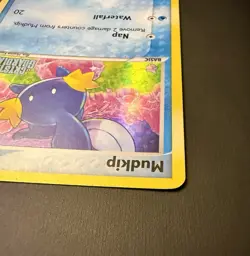 2006 Pokemon EX Crystal Guardians Reverse Holo Mudkip 58/100 - stamped - (LP) - Image 5