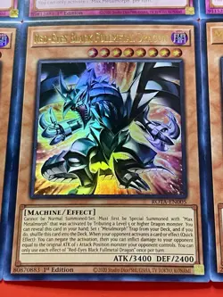 Red-Eyes Black Fullmetal Dragon + Metalflame Swordsman + Metal Claws | YuGiOh! - Image 5