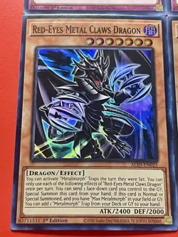 Red-Eyes Black Fullmetal Dragon + Metalflame Swordsman + Metal Claws | YuGiOh! - Image 3