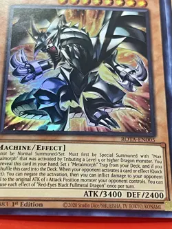 Red-Eyes Black Fullmetal Dragon + Metalflame Swordsman + Metal Claws | YuGiOh! - Image 4