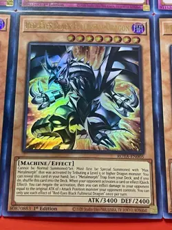 Red-Eyes Black Fullmetal Dragon + Metalflame Swordsman + Metal Claws | YuGiOh! - Image 5