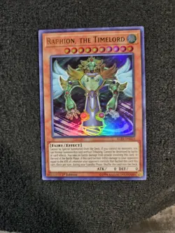 Raphion, the Timelord - BLRR-EN023 - Ultra Rare 1st Ed Yugioh - LP - Image 1