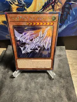 Yugioh! Blue-Eyes Jet Dragon - RA02-EN017 - Quarter Century Secret Rare - 1st Ed - Image 1