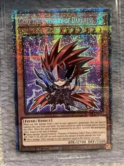 Yugioh! Gorz the Emissary of Darkness - BLMM-EN005 - Starlight Rare - 1st Editio - Image 1