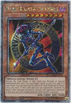 Yugioh! Dark Magician of Chaos - RA03-EN134 - Quarter Century Secret Rare - 1st - Image 1