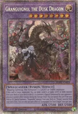 Yugioh! Granguignol the Dusk Dragon - PHHY-EN033 - Starlight Rare - 1st Edition - Image 1