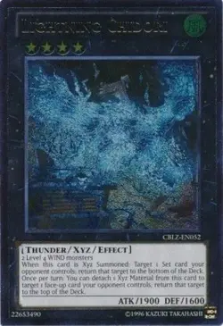 Yugioh! Lightning Chidori - CBLZ-EN052 - Ultimate Rare - Unlimited Edition Near - Image 1