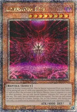 Yugioh! Liberator Eto - SUDA-EN023 - Quarter Century Secret Rare - 1st Edition N - Image 1