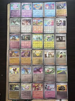 Pokemon 151 Reverse Holo Japanese Card Set 30 Different Cards Lot# 5 - Image 1