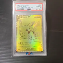 Pikachu V Gold PSA10 25th Anniversary Promo Pokemon Card Rare Collectible TCG - Image 1