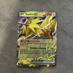 Zapdos ex NM 145/165 Scarlet & Violet 151 Pokemon Card - Image 1