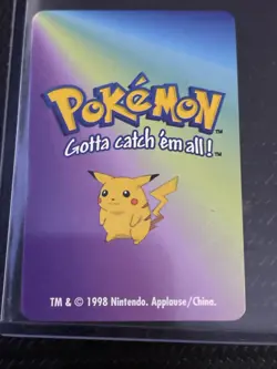 Pokemon 1998 KFC Mini Card #123 Scyther - Image 2