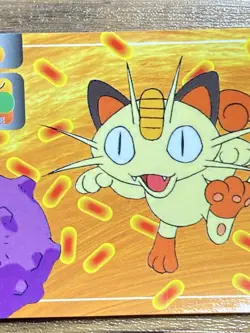 Pokemon Carddass Card Topsun No. 52 Meowth Pocket Monsters Vintage - Image 5