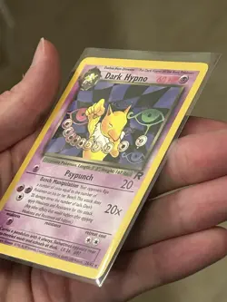 2000 POKEMON TCG Dark Hypno 26/82 Team Rocket WOTC Rare Vintage Card LP - Image 4