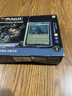 Magic the Gathering MTG Warhammer 40,000 Commander Deck - Tyranid Swarm Damaged - Image 2