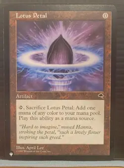 mtg LOTUS PETAL NM The List -Argo- - Image 1