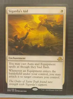 mtg SIGARDA'S AID NM Eldritch Moon 041/205 -Argo- - Image 1