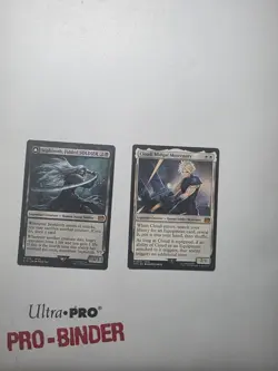 MTG Cloud, Midgard Mercenary & Sephiroth, Fabled SOLIDER NON FOIL NM - Image 1