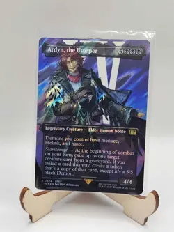 MTG - Ardyn, the Usurper (0524) (Borderless) (Surge Foil) - Final Fantasy - Image 2