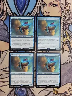 4x Ethereal Forager - NM/M Commander 2020 C20 MTG Magic - Image 1