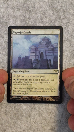 Eiganjo Castle FOIL Magic the Gathering 1st Edition Champions of Kamigawa MTG x1 - Image 2