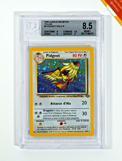 Pokemon BGS 9 Pidgeot #14 Holo Jungle Unlimited 1999 Italiano - Image 1