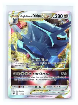 Origin Forme Dialga VSTAR #114/189 SWSH10: Astral Radiance Pokemon Ultra Rare - Image 1