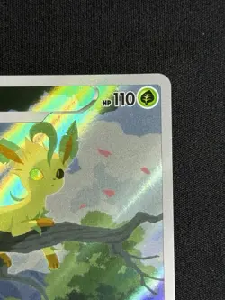 2025 Pokemon Chinese Gem Pack Vol. 2 Leafeon Art Rare Exclusive #0715/15 LP - Image 3