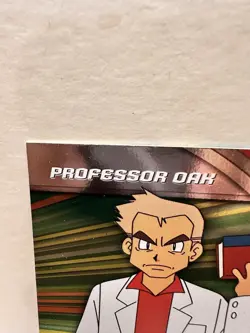 2000 TOPPS POKEMON TV #HV12 PROFESSOR OAK (B) HOLO FOIL SERIES 3 - Image 2