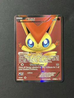 Pokemon Victini (98 Full Art) 98/101 Noble Victories Holo - Image 1