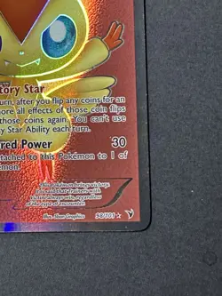 Pokemon Victini (98 Full Art) 98/101 Noble Victories Holo - Image 5
