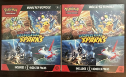 Pokemon SV08 Surging Sparks Booster Bundle Sealed Lot of 2 *SHIPS FREE* - Image 1