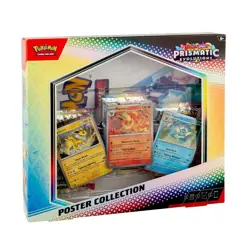 Pokemon Prismatic Evolutions Poster Collection Box SEALED TCG Scarlet & Violet - Image 3