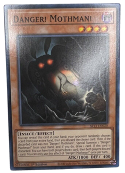 YuGiOh! - Danger!U Mothman! - SR13-EN020 - 1st Edition - Common - Image 1