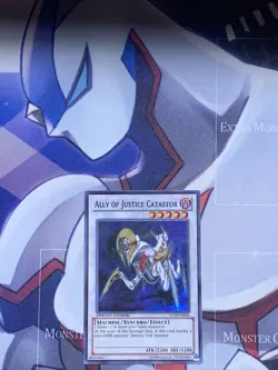 Yugioh! Ally of Justice Catastor CT10-EN006 Super Rare Limited Edition - Image 1