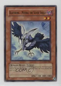 Blackwing - Mistral the Silver Shield Unlimited YuGiOh Ancient Prophecy 0ot5 - Image 1