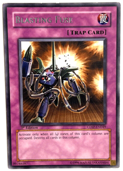 YuGiOh! - Blasting Fuse - CDIP-EN049 - 1st Edition - Rare - Image 1