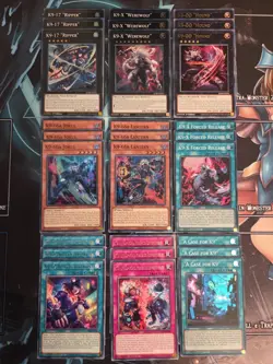 K9 Deck Core 27 Cards SUPERS & RARES JUSH-EN YuGiOh! - Image 3