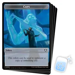 PRESALE COPY TOKEN (01) X4 Edge Of Eternities Commander Magic MTG MINT CARD - Image 1