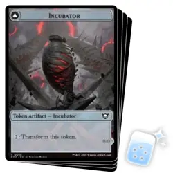 PRESALE INCUBATOR TOKEN (015) X4 Edge Of Eternities Commander Magic MTG CARD - Image 1