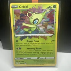 Pokemon Vivid Voltage Celebi Amazing Rare 009/185 Holo TCG Card 2020 - Image 1