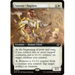 PRESALE SUNSTAR CHAPLAIN (EXTENDED ART) X4 Edge Of Eternities EOE Magic MTG CARD - Image 1
