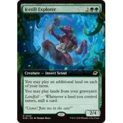 PRESALE ICETILL EXPLORER (EXTENDED ART) Edge Of Eternities EOE Magic MTG CARD - Image 1